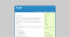 Desktop Screenshot of fx.de