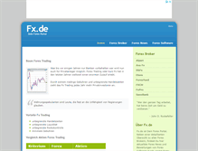 Tablet Screenshot of fx.de